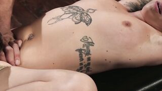 Natural sub Mik Luv loves the feeling or rough punishment from her dom