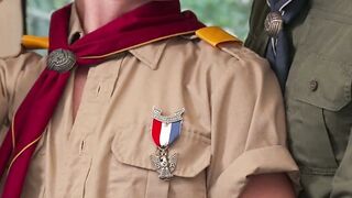 UNBRIDLED PASSION Jordan Starr Devours Scout Canyon Cole in SATISFYING Induction Rites