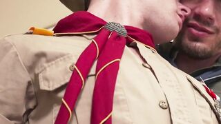 UNBRIDLED PASSION Jordan Starr Devours Scout Canyon Cole in SATISFYING Induction Rites