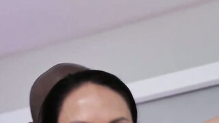 Extra busty Mckenzie Lee worshipped my extremely large black cock