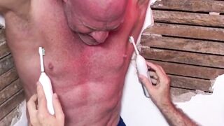 LOCKED AND LAUGHING Hunky Devs EPIC Tickle Torture Nightmare!