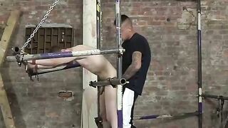 UNLEASHED Tylers Torturous Takeover of the Twink  Witness the Brutal Breakin of James Blooming Body!