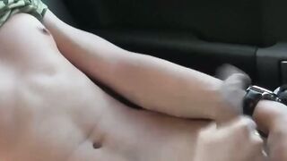 REVEALLED Insatiable 18YearOld Twink Caught Masturbating in Moving Car  Witness the FASCINATING Footage!