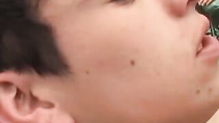 EPIC LOAD FEST! Handsome Young Latino Blasts Away While Getting Ravaged by ahungry Beast!