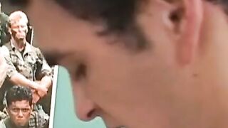 EPIC LOAD FEST! Handsome Young Latino Blasts Away While Getting Ravaged by ahungry Beast!