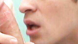 EPIC LOAD FEST! Handsome Young Latino Blasts Away While Getting Ravaged by ahungry Beast!