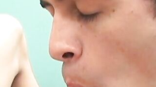 EPIC LOAD FEST! Handsome Young Latino Blasts Away While Getting Ravaged by ahungry Beast!