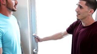 Mark Long and his lover Damien Kyle have bareback anal sex