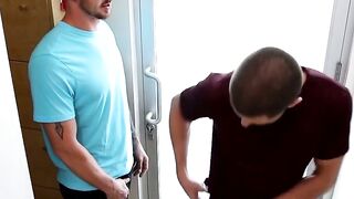 Mark Long and his lover Damien Kyle have bareback anal sex