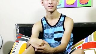 SECRET ADVICE ALERT! Homo twink Steven Peters REVEALS his BEST SOLO MATCH in CRAZY CLOSEUP PORNOGRAPHY!