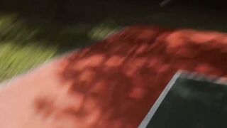 UNLEASH THE BEAST Busty Anais Amore SMASHES Volleyball Court with HER ATOMIC PUSSY