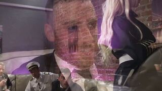 Lance Hart leaves TS Aubrey Kate DRENCHED in JUICY CUM in DIRTY GANGBANG!
