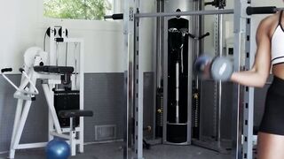 Gym Slayed Aila Donova Gets Destroyed by a Hulking Stud!