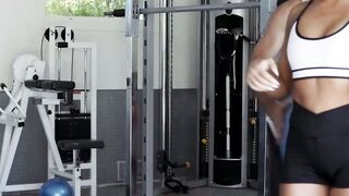 Gym Slayed Aila Donova Gets Destroyed by a Hulking Stud!