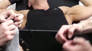 UNLEASHED DEPRAVITY Two Insatiable Studs Unleash Foot Frenzy and Body Rapture!