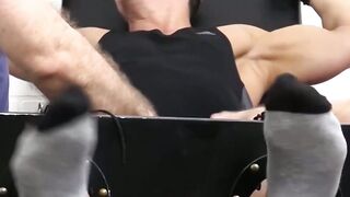 UNLEASHED DEPRAVITY Two Insatiable Studs Unleash Foot Frenzy and Body Rapture!