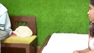 College Boy Ne Kothe par Jakar Kam Kare, Bhabhi ke Sath pyare pyare Saath Chadai