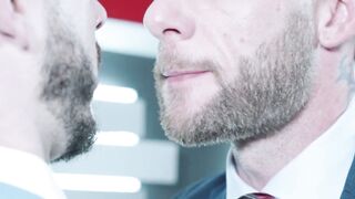 BOSS SELLS OUT CEO Guillaume Wayne F Screws Entire Law Firm  Ricky Hard Bottoms Out Hardcore!