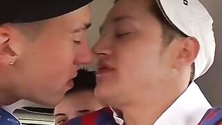 INSANE Car Sex Orgy 3 Hottest Twinks Youve Ever Seen!