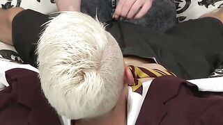 UNLEASH THE WILD SIDE OF TITUS SNOW Insatiable Student Dudes Unbridled Orgasmic Frenzy!