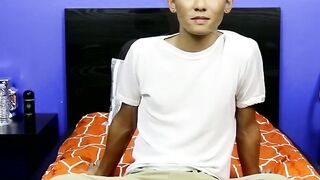 UNSANE! Gutwrenching Yaoi Orgasm  Cute Asian Twink Ty Neiman Jizzs Himself into a Mindless Frenzy!