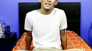 UNSANE! Gutwrenching Yaoi Orgasm  Cute Asian Twink Ty Neiman Jizzs Himself into a Mindless Frenzy!