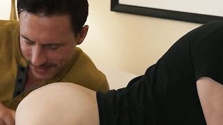 UNBELIEVABLE! Stepson Asher Richards PUNY LITTLE ASS GETS DESTROYED BY MY EXQUISITE TRANNY COCK!