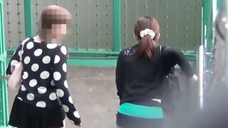 JAPANESE BRUNETTE PEES HER PANTS IN PUBLIC  JAWDROPPING PORN COMPILATION