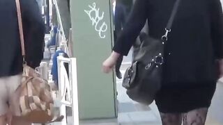 JAPANESE BRUNETTE PEES HER PANTS IN PUBLIC  JAWDROPPING PORN COMPILATION