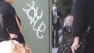 JAPANESE BRUNETTE PEES HER PANTS IN PUBLIC  JAWDROPPING PORN COMPILATION