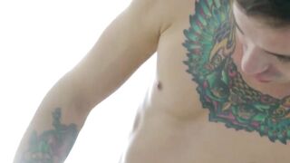 UNLEASH THE BEAST Tattooed Twink Takes On Submissive Blond in Raw, XXX Frenzy!