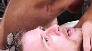 Glass to the Throat Vintage Masculinity Takes a PleasureHungry Bull by the Horns