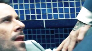 Gigolo Gustavo Cruz raw destroys submissive businessman Scott Carter
