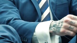 Gigolo Gustavo Cruz raw destroys submissive businessman Scott Carter