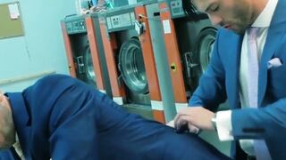 SUITED STRAIGHTGUYS SEDUCED INTO REVERSE COWBOY FRENZY