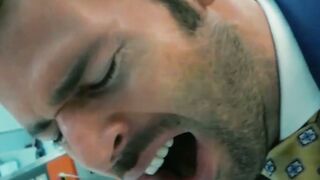 SUITED STRAIGHTGUYS SEDUCED INTO REVERSE COWBOY FRENZY