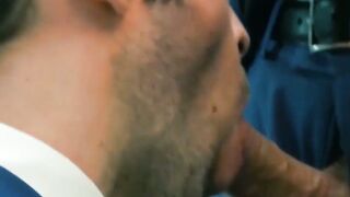 SUITED STRAIGHTGUYS SEDUCED INTO REVERSE COWBOY FRENZY