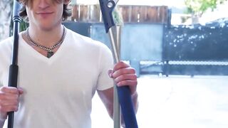 UNBELIEVABLE 2 Young Sex Slaves Get Their Asses Cleaned by Their NEW BOSS