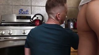 UNBELIEVABLE 2 Young Sex Slaves Get Their Asses Cleaned by Their NEW BOSS