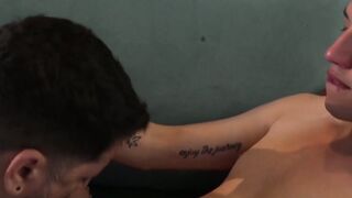 BOYFRIEND STEALS THE SHOW Twink Hunk Jake Lotti Shocks Fat Daddy Ferdinands with Raging Beastly Cockhandled Slapping