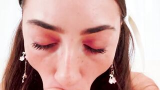 WETTEST MOUTH ON THE PLANET! Tiana Blow Devours Mick Blues Monster Cock in EPIC Deepthroat Blowout!