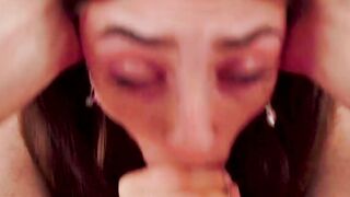 WETTEST MOUTH ON THE PLANET! Tiana Blow Devours Mick Blues Monster Cock in EPIC Deepthroat Blowout!