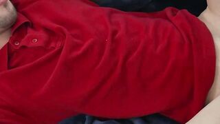 Stepbros sperma bomb blows trans Asher Richards away in unconditional creampie submission