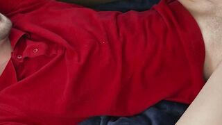 Stepbros sperma bomb blows trans Asher Richards away in unconditional creampie submission