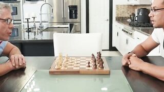 Big Fake Boobs Blonde Porn Star Seduces Two Nerds