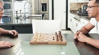Big Fake Boobs Blonde Porn Star Seduces Two Nerds