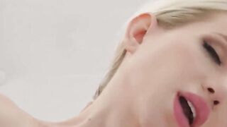 OilSlicked Seduction Innocent Blonde Devoured by Hung Beast