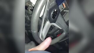 Steering Wheel Sensations Moisei Roberts Midnight Masturbation Mission!