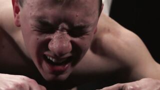 BALLBUSTING PUNISHMENT! Twinks Ass and Balls Destroyed by Dominant Master in Hardcore BDSM Rodeo!