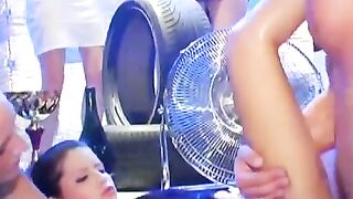 UNLEASH THE BEAST MoistureInfused Group Cock Sucking Frenzy